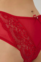 String Plus Size "CottonHill" KEISHA RED