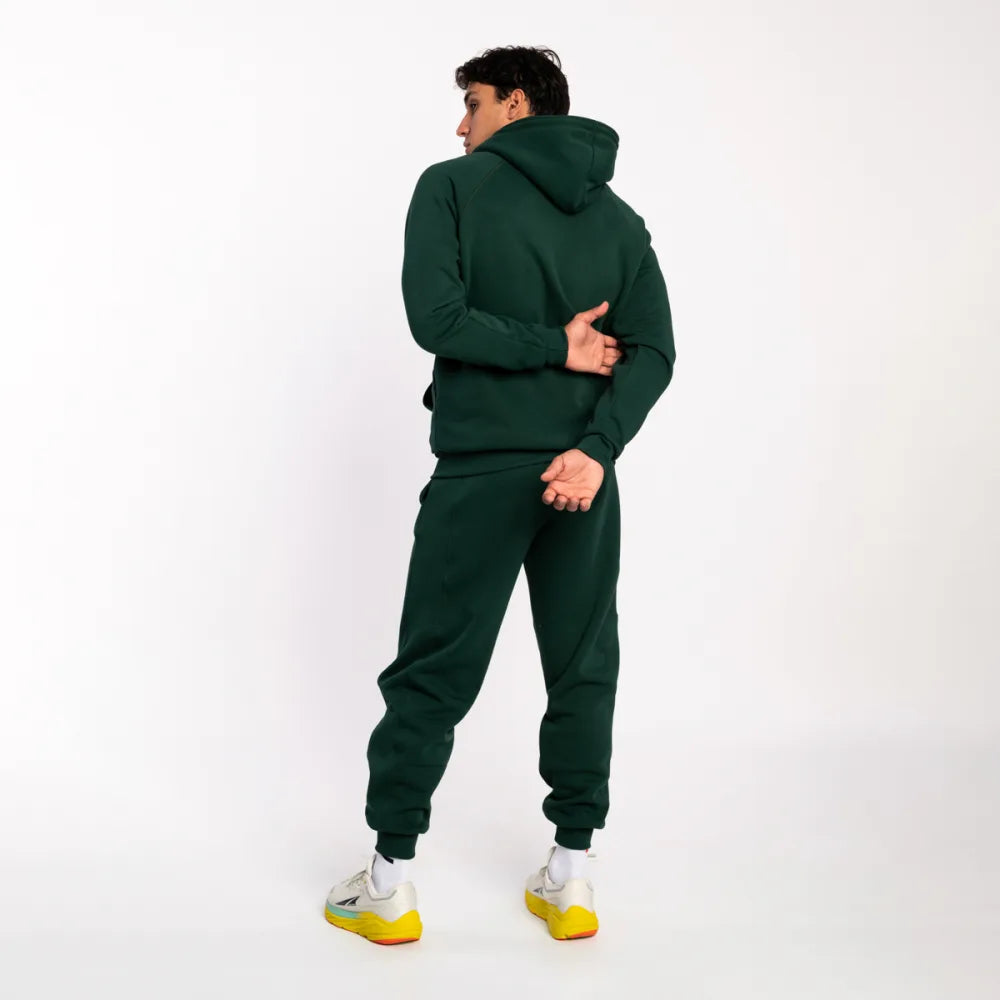 Cotton Hooded Tracksuit - Omnia Green Anthrax Mashines