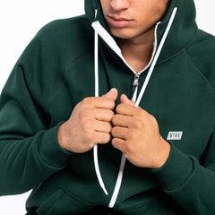 Cotton Hooded Tracksuit - Omnia Green Anthrax Mashines