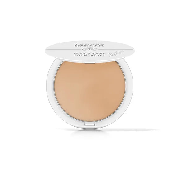 Cream to Powder Foundation lavera -Tanned 02- 10g