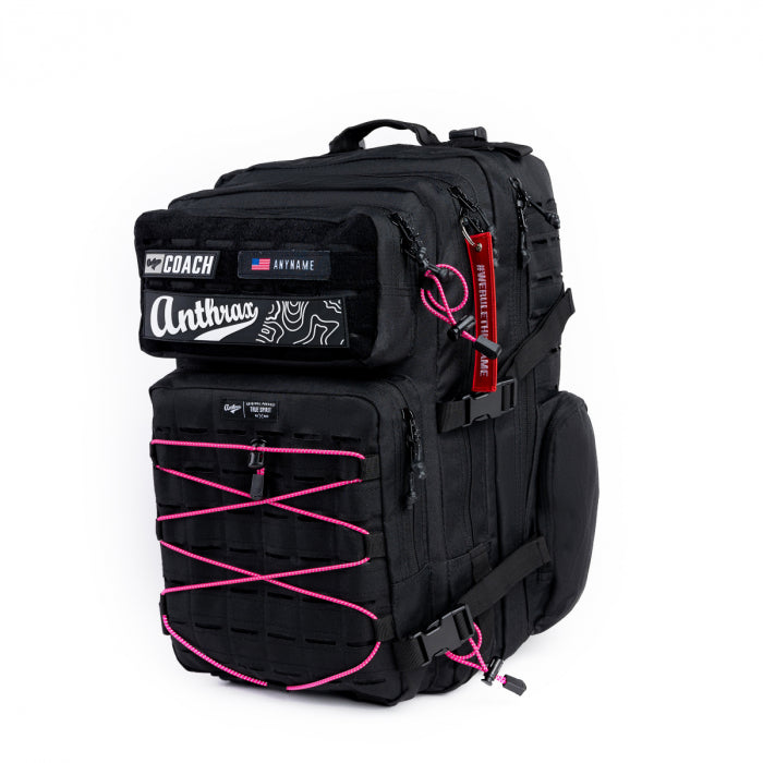 Deployment 3.0 Backpack - Black Pink 45L Anthrax Machines