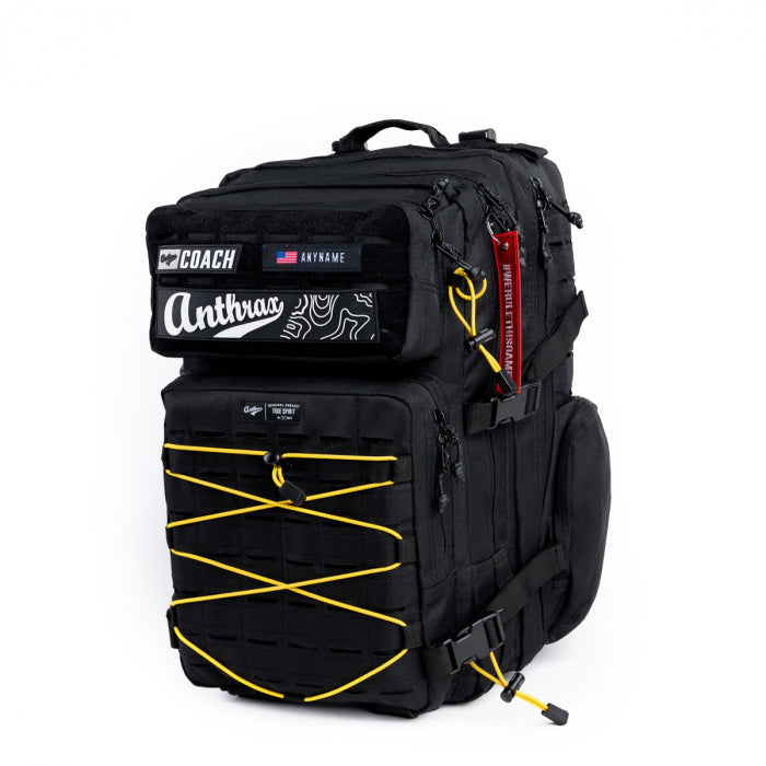 Deployment 3.0 Backpack - Black Yellow 45L Anthrax Machines