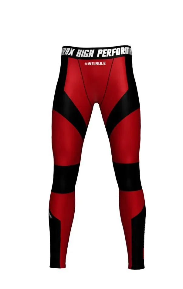 Exo Red - Compression Pants Anthrax Mashines