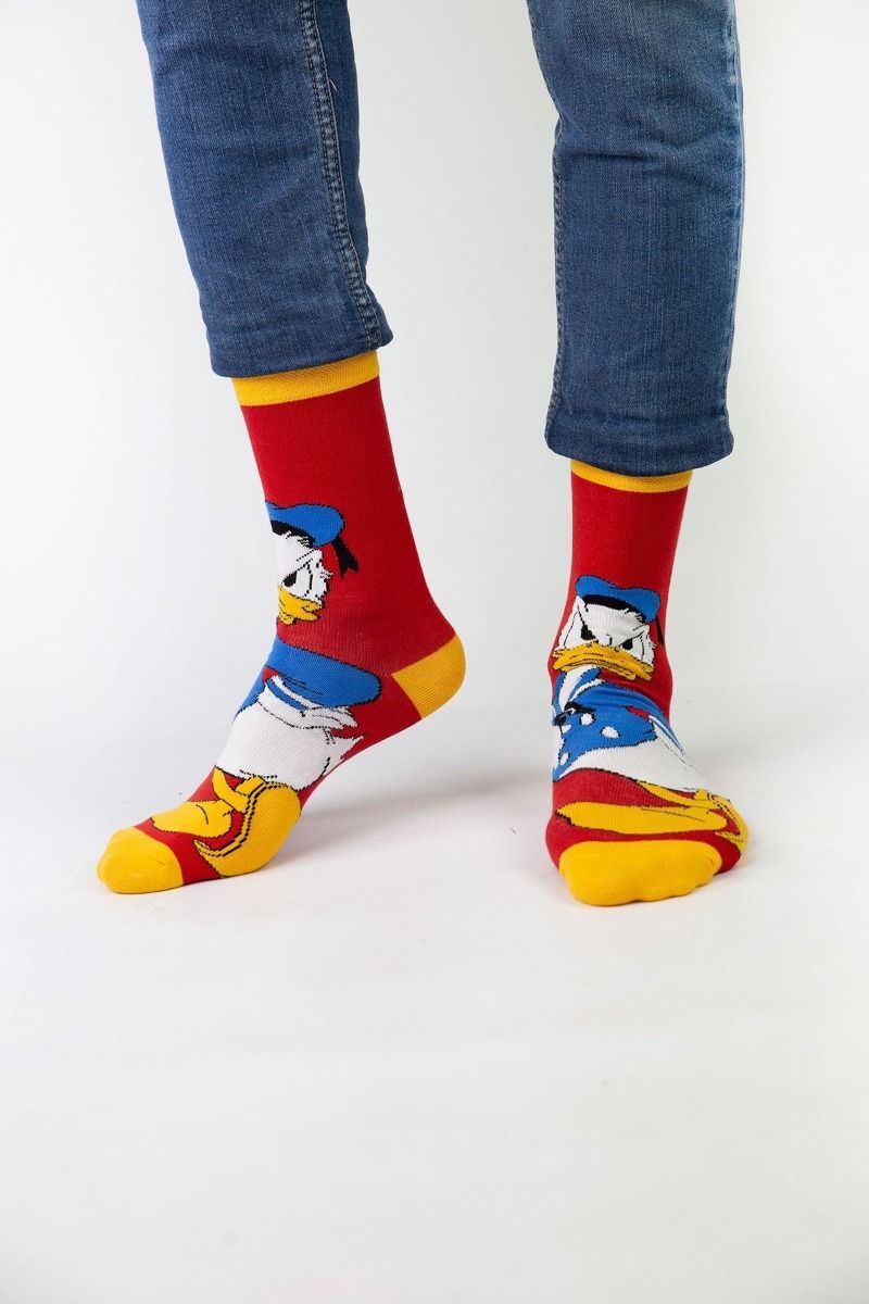 Ανδρικές Fashion Κάλτσες "Disney" MICKEY COLORFUL 4 ζευγάρια