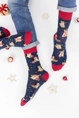 Χριστουγεννιάτικες Fashion Κάλτσες "John Frank" LION  - Christmas Edition