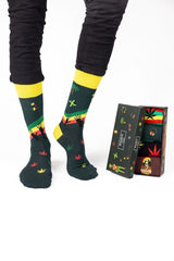Ανδρικές Fashion Κάλτσες "SOMA" CANNABIS 4 Ζευγάρια