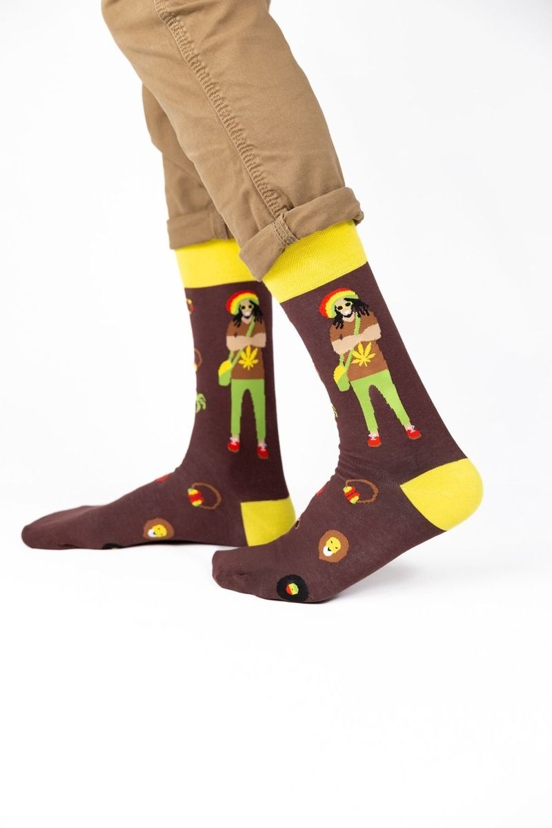 Ανδρικές Fashion Κάλτσες "SOMA" CANNABIS 4 Ζευγάρια