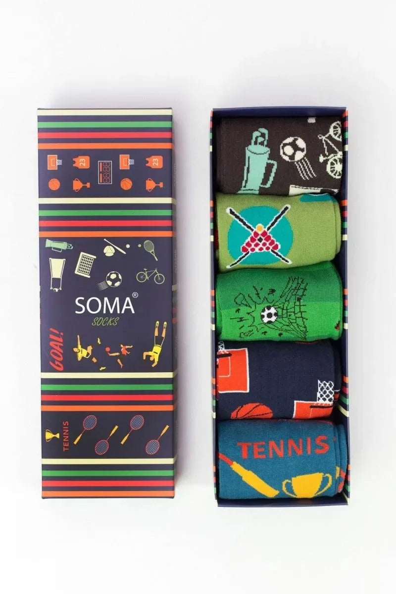 Fashion Κάλτσες "Soma Socks" BE STRONG 5 Ζευγάρια