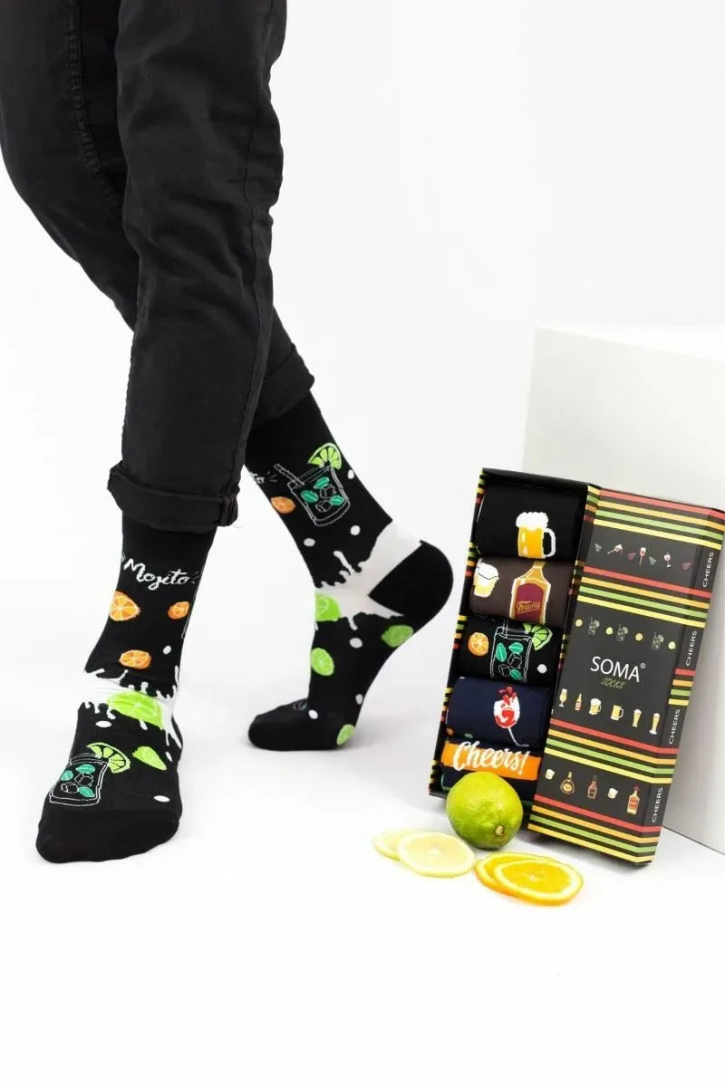 Fashion Κάλτσες "Soma Socks" CHEERS  5 Ζευγάρια