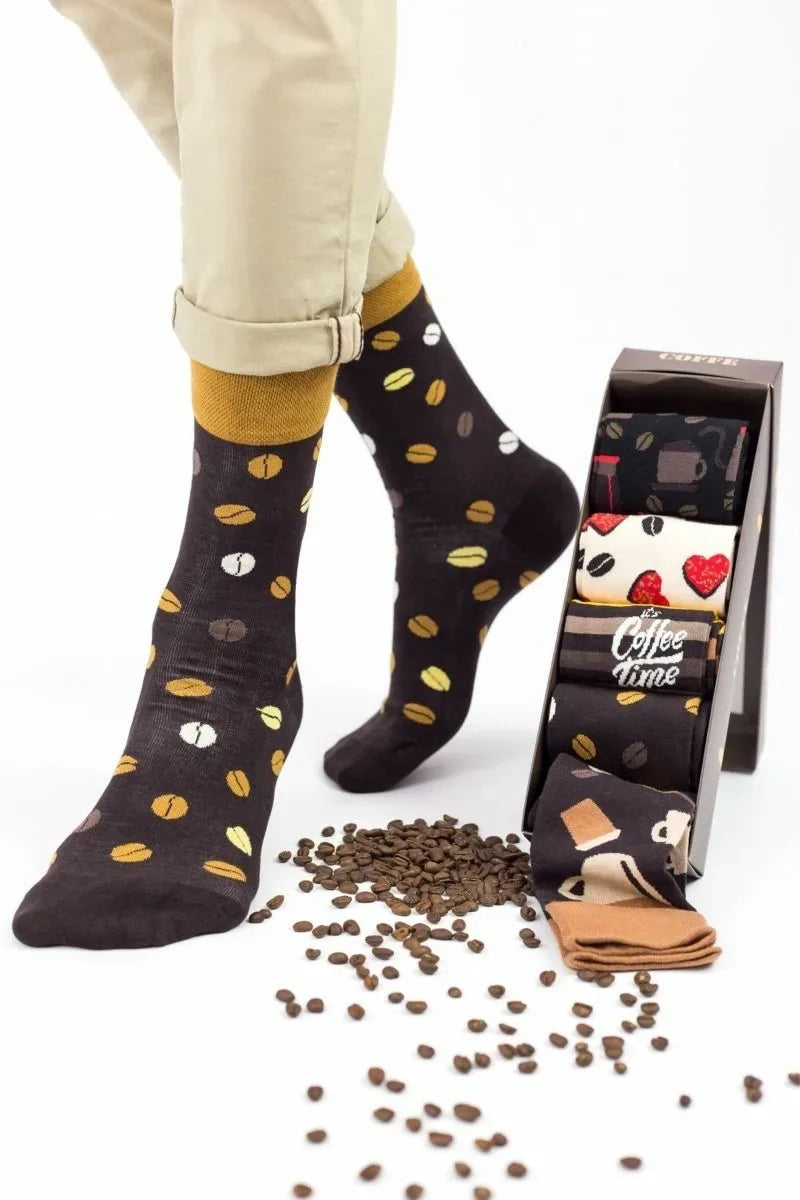 Fashion Κάλτσες "Soma Socks" COFFEE  5 Ζευγάρια