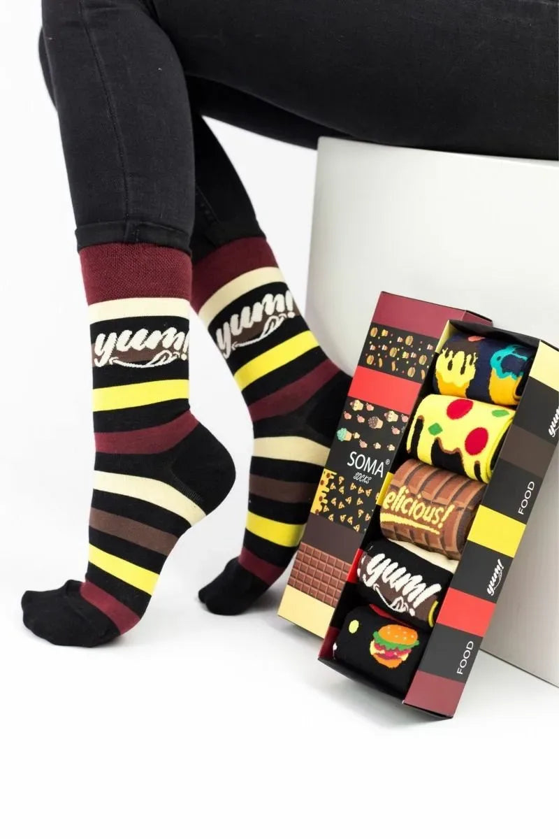 Fashion Κάλτσες "Soma Socks" DELICIOUS 5 Ζευγάρια