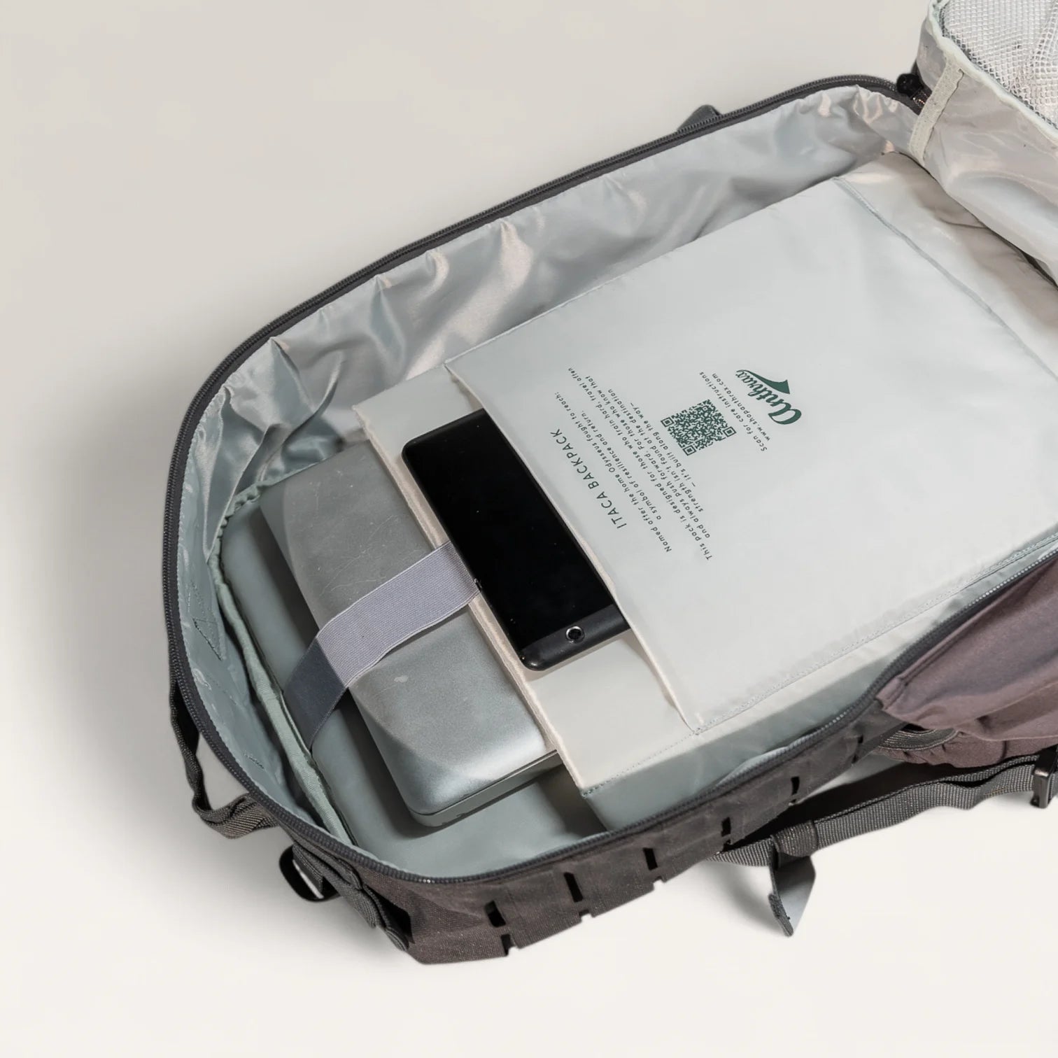 Itaca Backpack - Core - Nostos Iron Grey 45L Anthrax