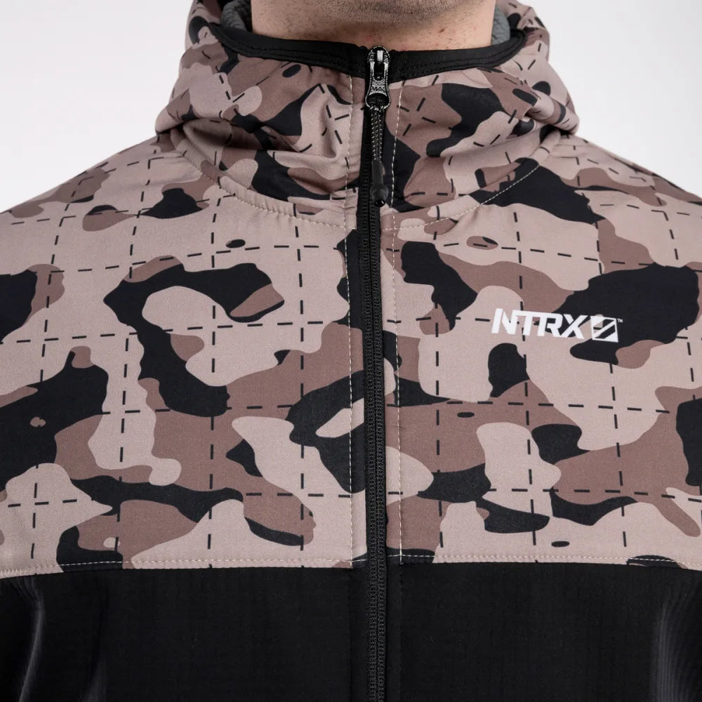Αμάνικο Γιλέκο Frozen Peaks - Softshell Vest - Desert Camo Anthrax Mashines