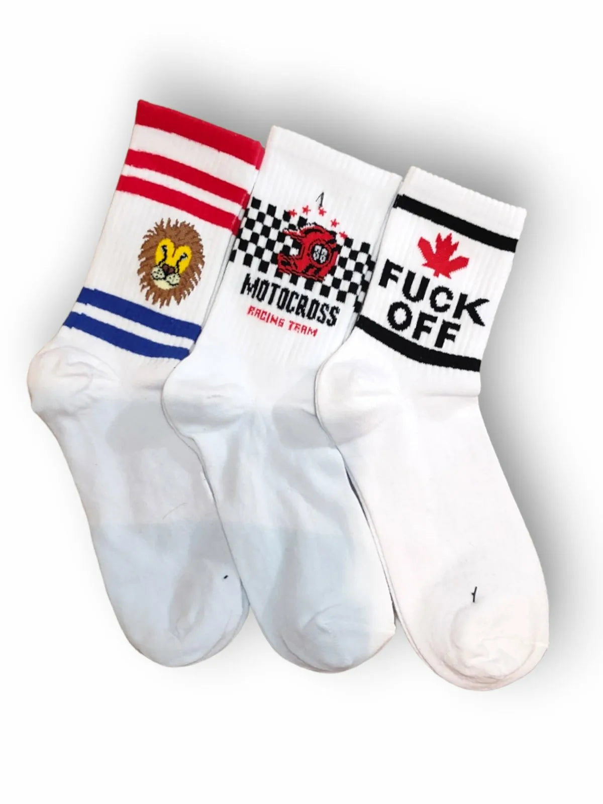 Fuck Off Socks Σετ 3 Κάλτσες