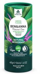 Ben & Anna | Αποσμητικό Στικ Green Fusion, 40gr