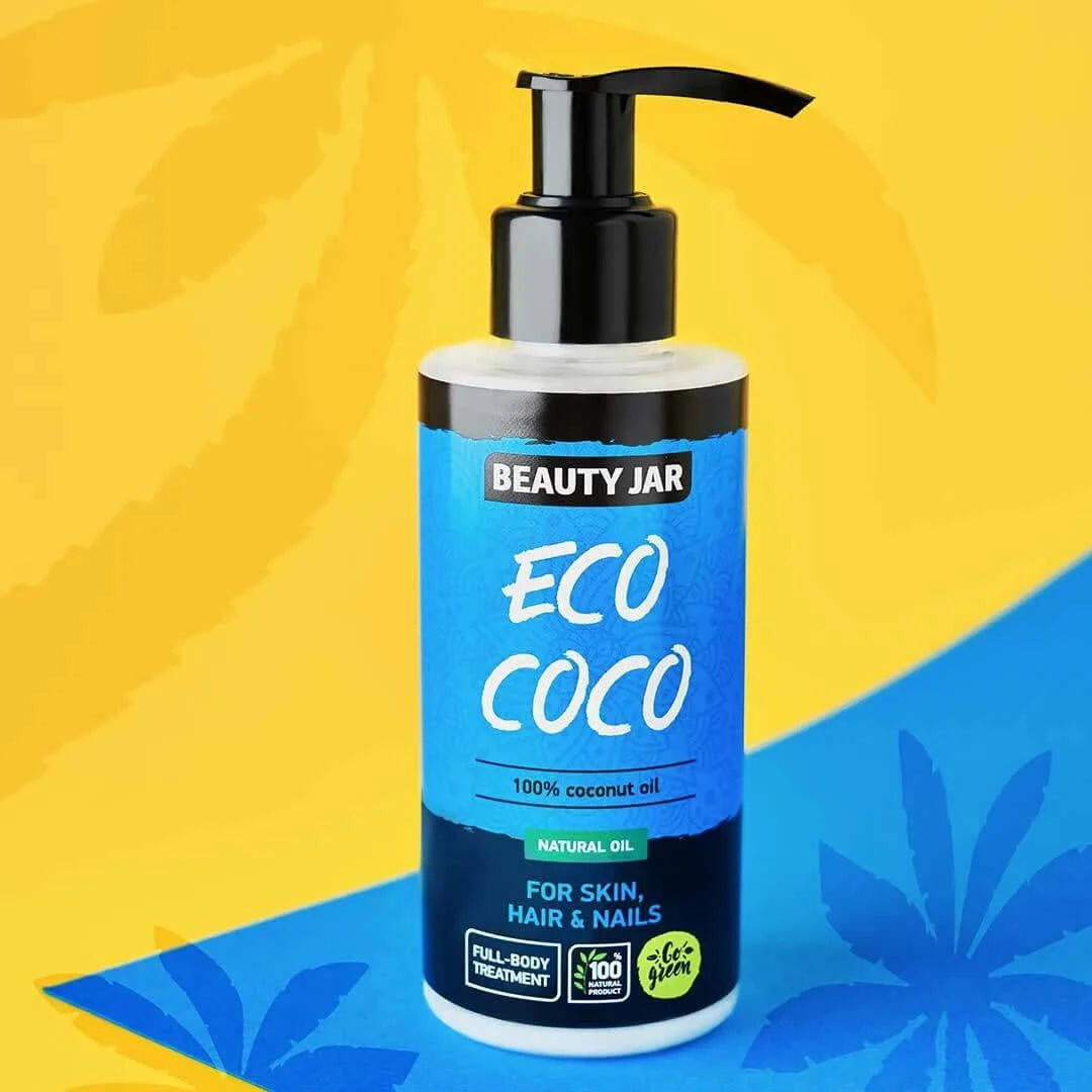 Beauty Jar “ECO COCO” 100% Έλαιο Καρύδας, 150ml