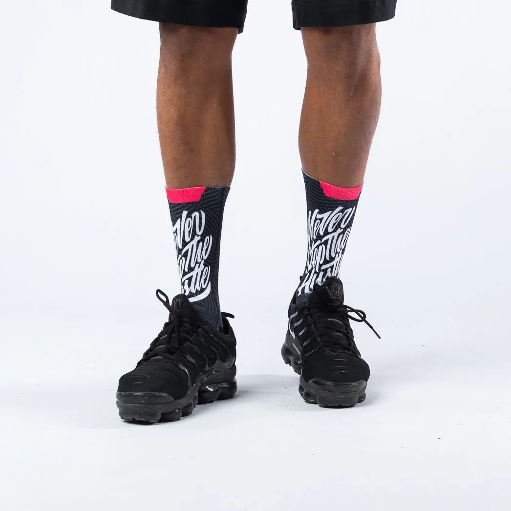 Hustle Hard Sport Socks Anthrax Mashines