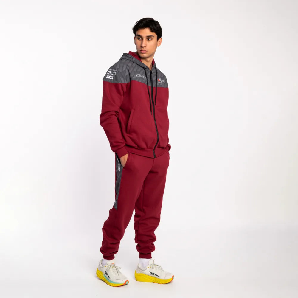 Hybrid Tracksuit - Maroon Anthrax Mashines