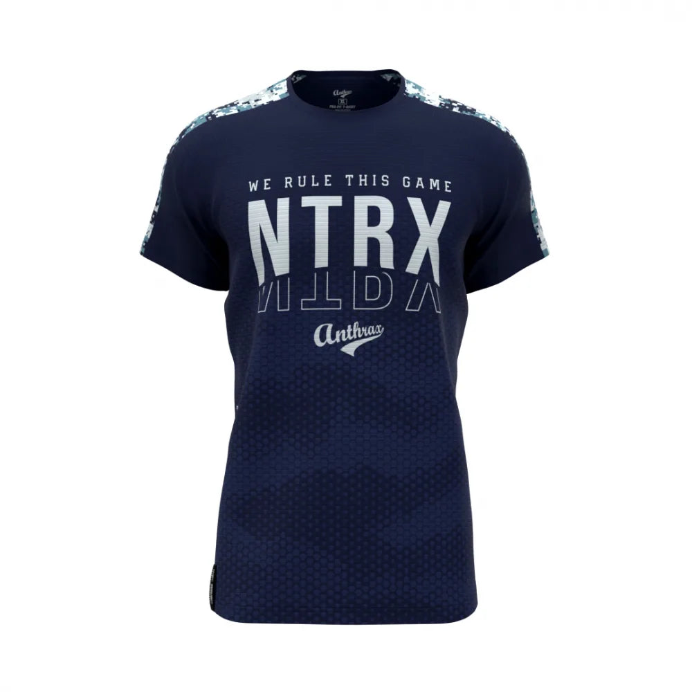 Ανδρικό Κοντομάνικο Hyperbole Blue - Pro-Fit T-Shirt Anthrax Mashines