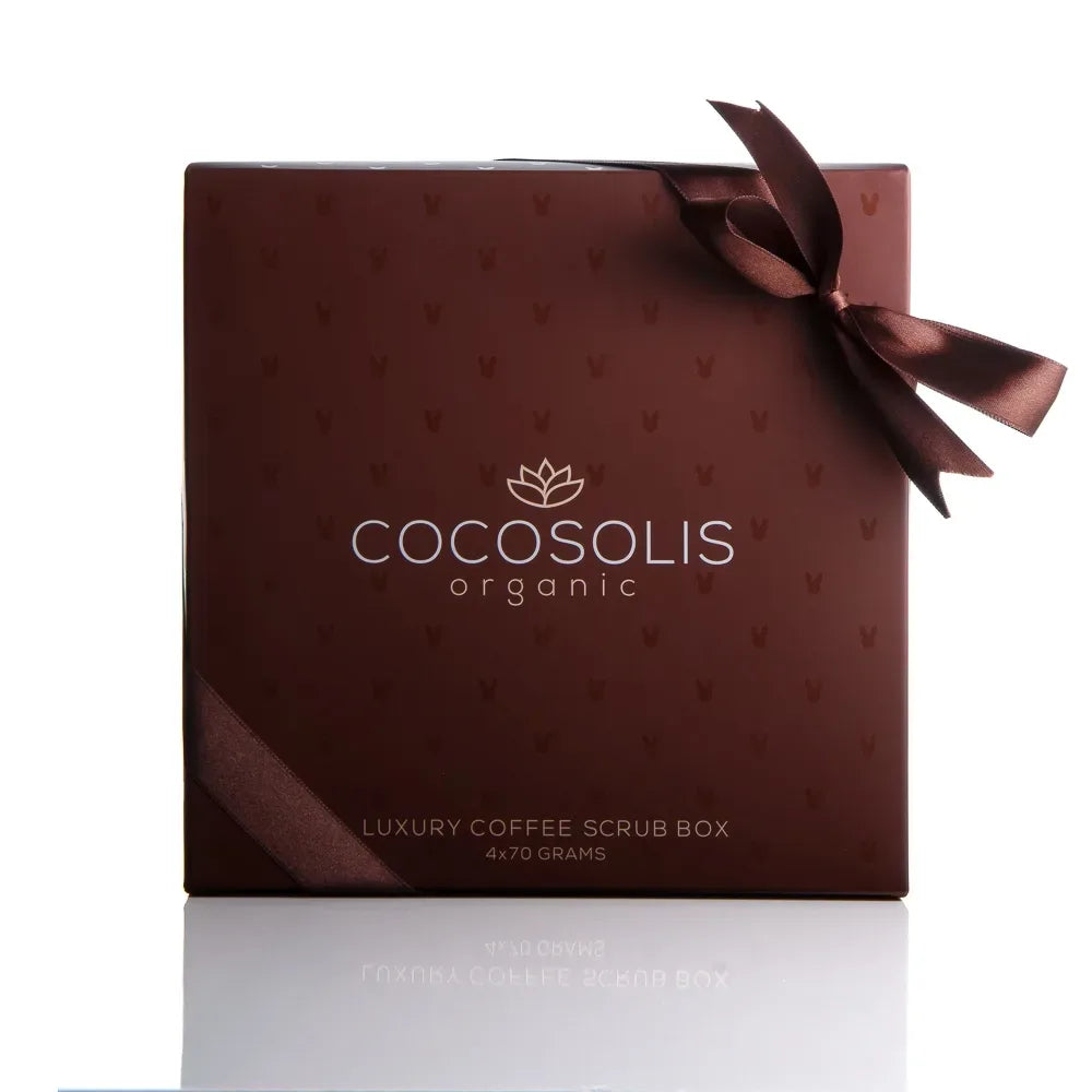 Luxury Coffee Scrub Box 4 τμχ Cocosolis