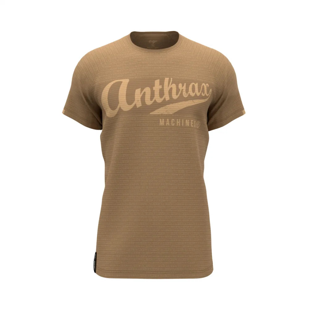 Ανδρικό Κοντομάνικο Origin Camel Brown - Pro-Fit T-Shirt Anthrax Mashines