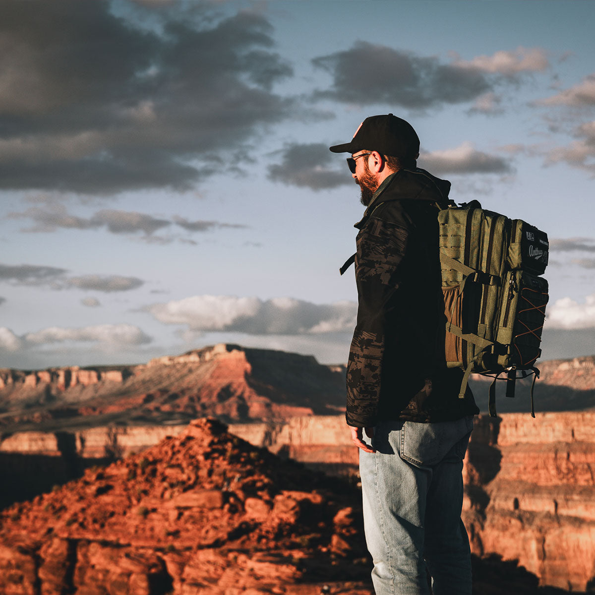 Deployment 3.0 Backpack - Black Yellow 45L Anthrax Machines