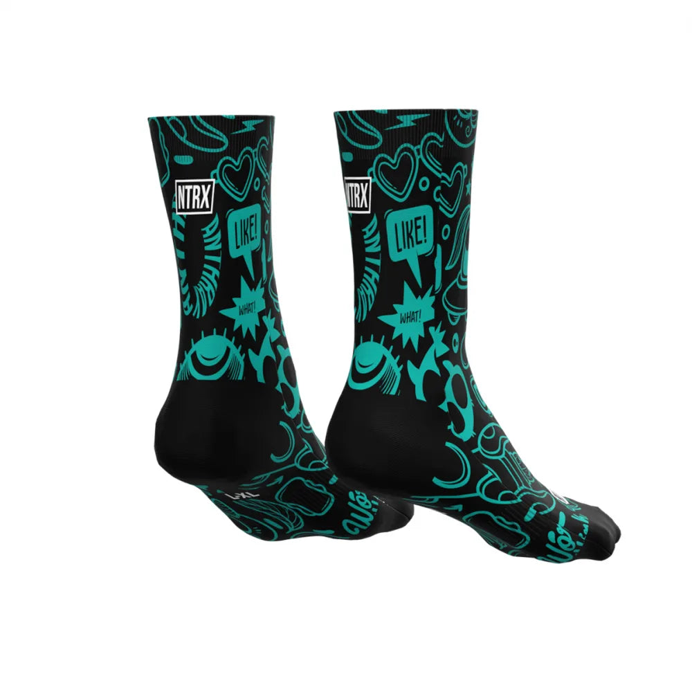 Outer Space Sport Socks Anthrax Mashines