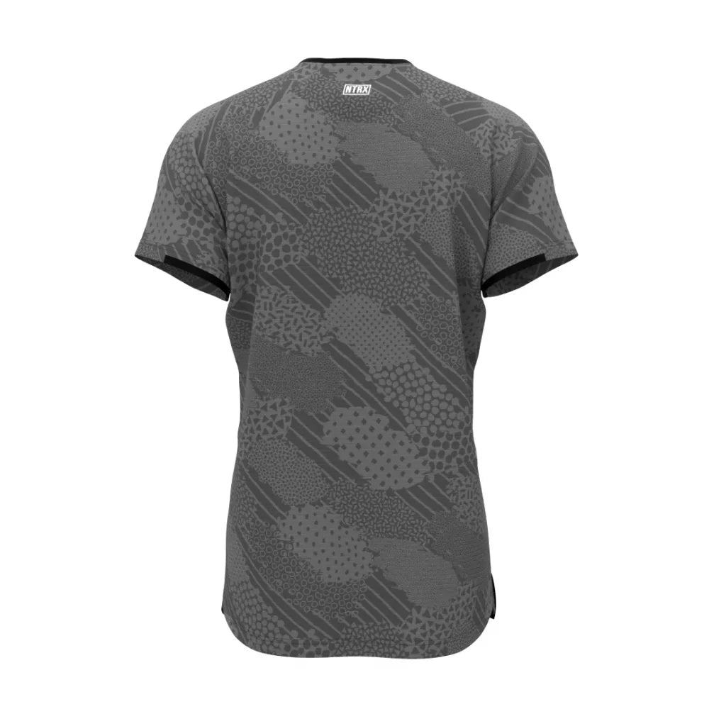 Ανδρικό Κοντομάνικο Patchwork Carbon Gray  - Pro-Fit T-Shirt Anthrax Machines