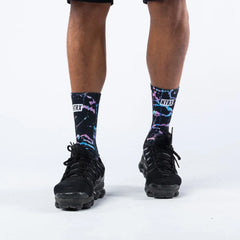 Rainbow Sport Socks Anthrax Mashines