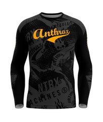 Αντηλιακή Μπλούζα Berserker Black - Rashguard SPF50 + Anthrax Machines