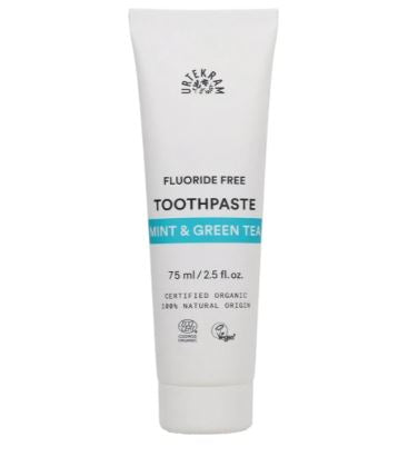 Urtekram Οδοντόκρεμα Με Πράσινο Τσάι & Μέντα – Χωρίς φθόριο  75 ml