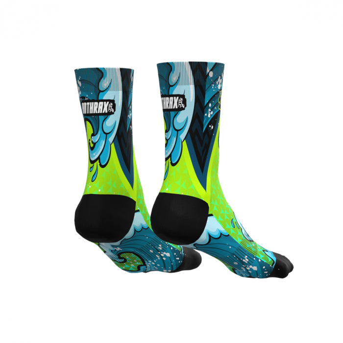 Shark Frenzy Sport Socks Anthrax Machines