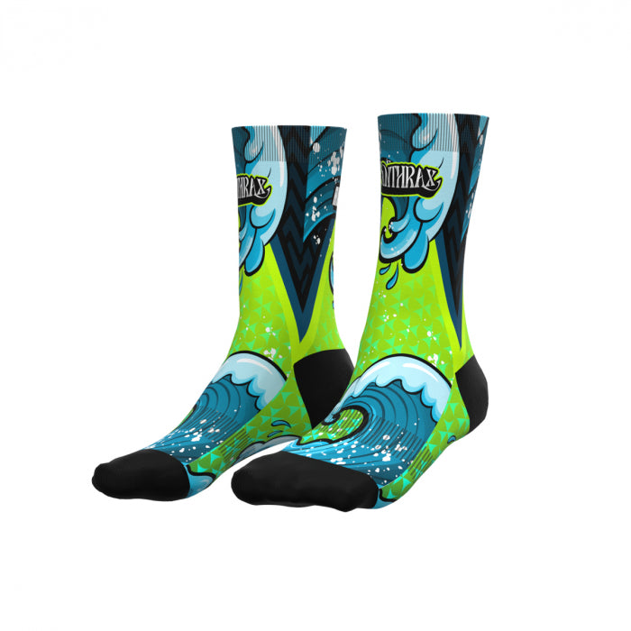 Shark Frenzy Sport Socks Anthrax Machines