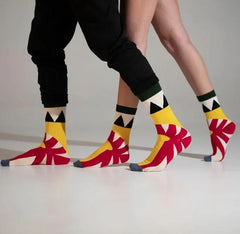 Unisex Κάλτσες Πολύχρωμο Print