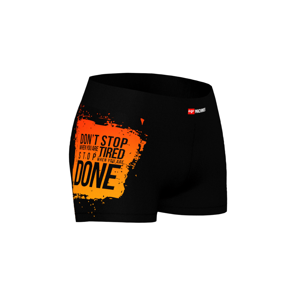 Stop When Done Compression Shorts Anthrax Mashines