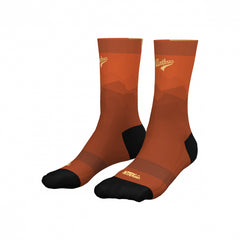 Sunset Blaze - Vertical - Sport Socks Anthrax