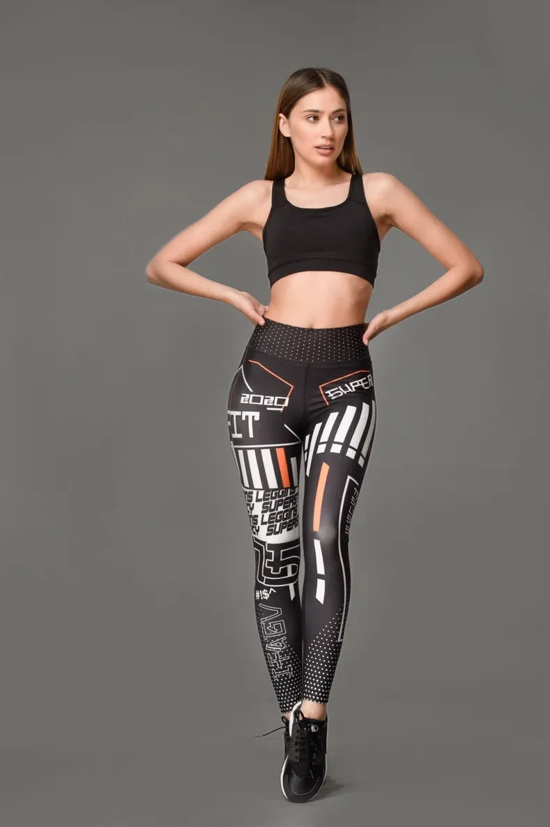 Κολάν Push Up Super Fit Superstacy