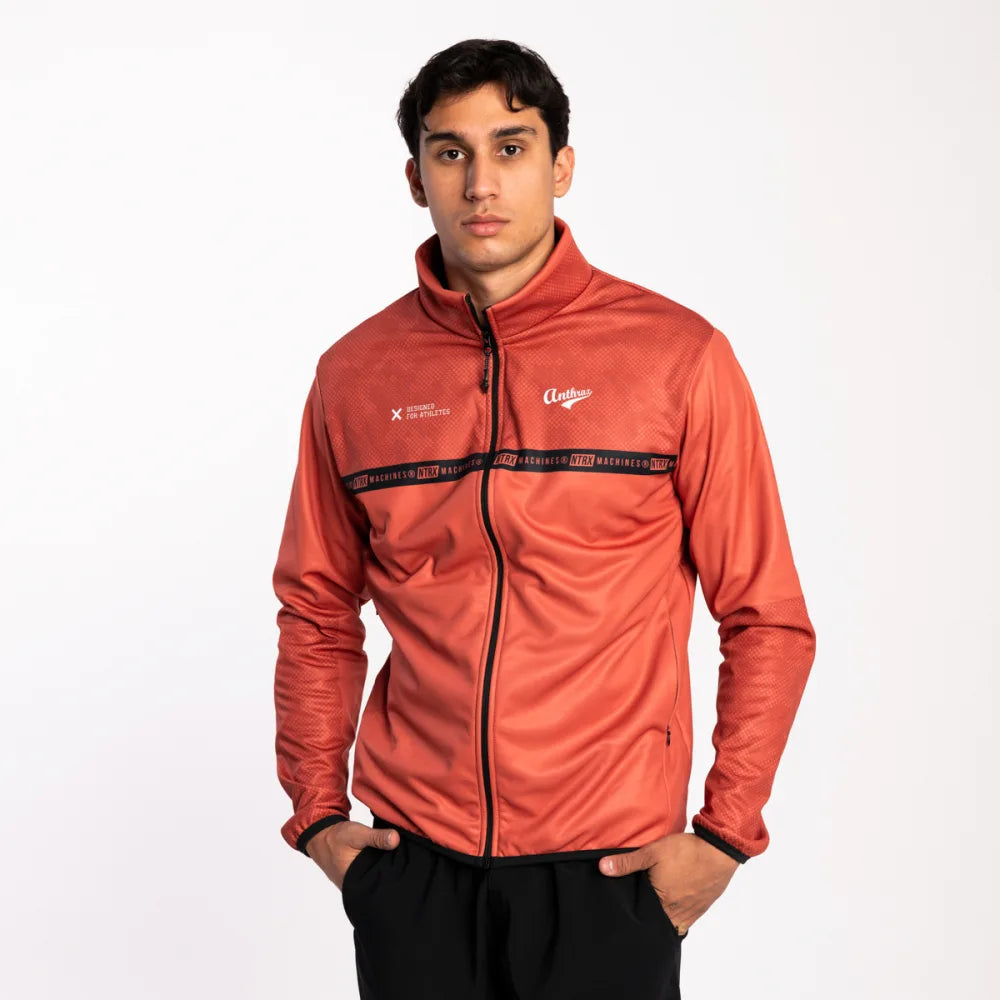 Ultra Pro Zip Jacket - Bronze Orange Anthrax Mashines