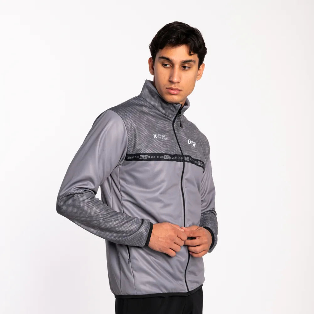 Ultra Pro Zip Jacket - Grey Anthrax Mashines