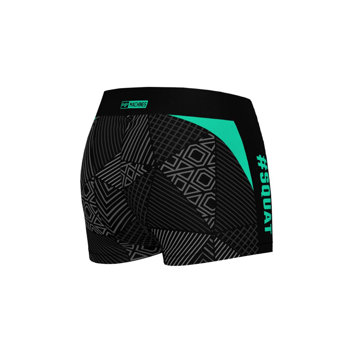 UNB Fragments Compression Shorts Anthrax Mashines