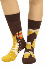 Unisex Fashion Κάλτσες "Bonami" BEER (Mismatched)