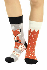 Unisex Fashion Κάλτσες "Bonami" FOX (Mismatched)