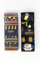 Fashion Κάλτσες "Soma Socks" ORGANIC FOOD 5 Ζευγάρια