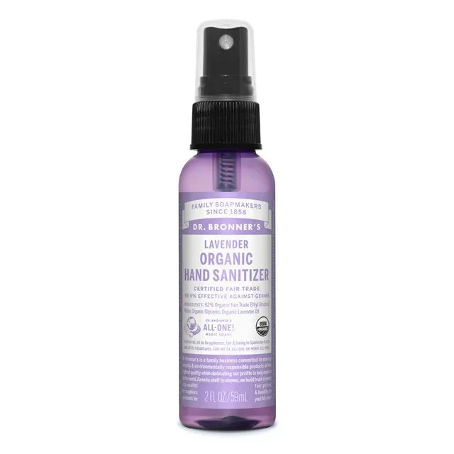 Dr.Bronner’s Βιολογικό Αντισηπτικό Χεριών με Λεβάντα 59ml