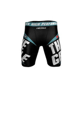 We Rule Cyan - Compression Shorts Anthrax Mashines