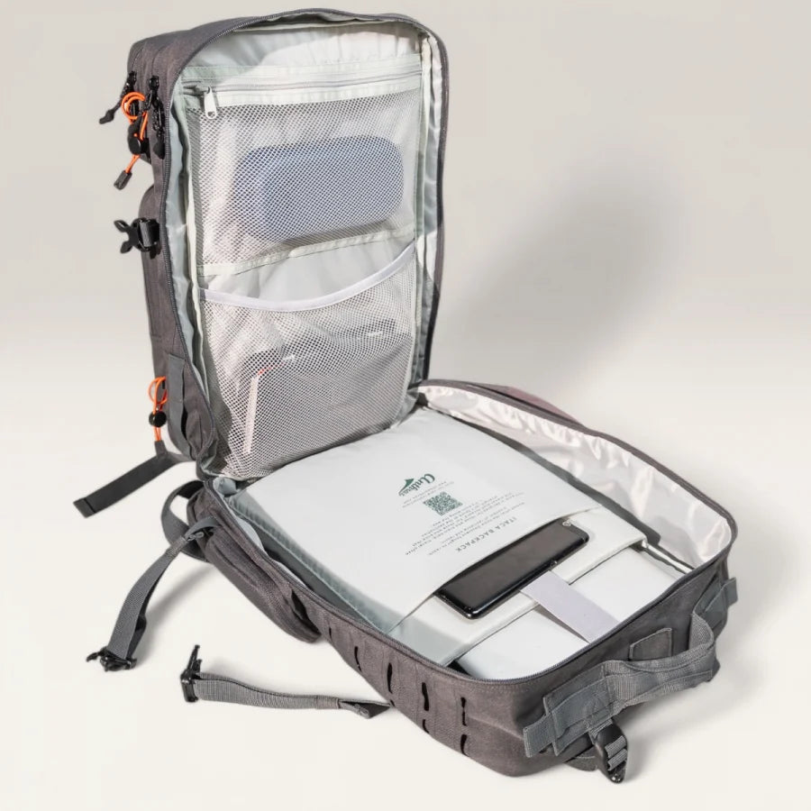 Itaca Backpack - Core - Nostos Iron Grey 45L Anthrax